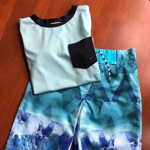 Gymboree boys swim set - S(5-6)
